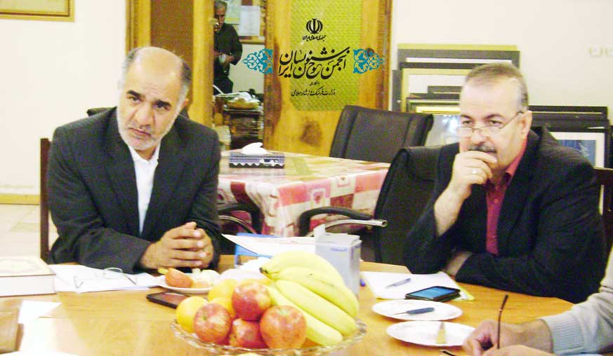نشست شورای عالی انجمن خوشنویسان ایران 20 اردیبهشت 94