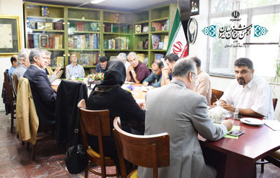 جلسه شورای عالی انجمن خوشنویسان 14 مرداد 95
